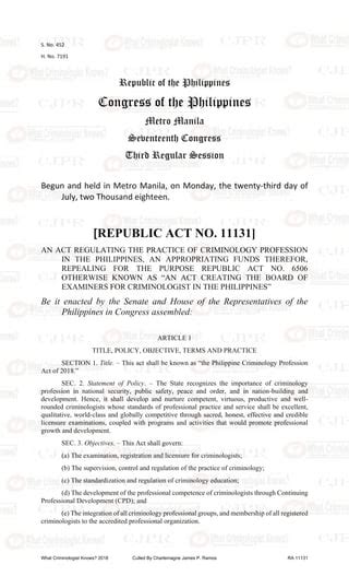 ra 11131|Professional Regulation Commission.